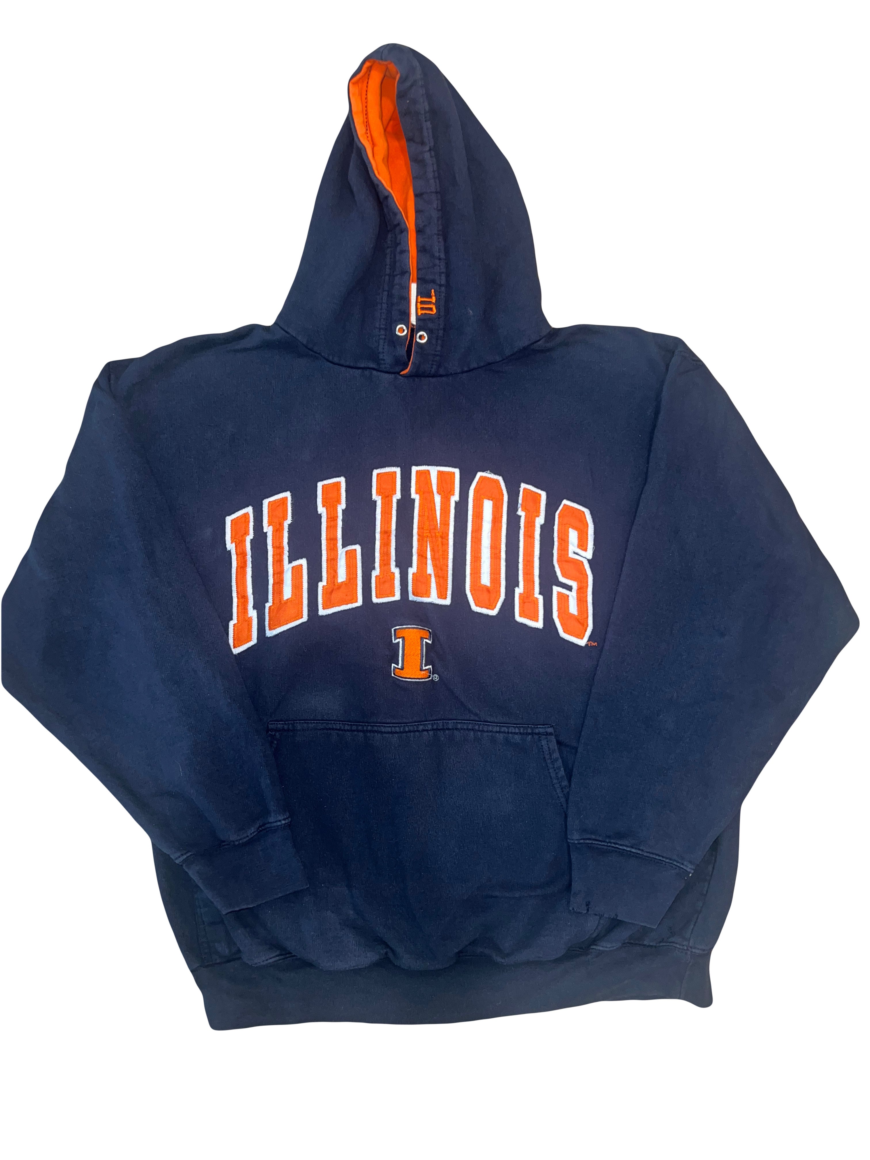 University of Illinois hoodie (large)