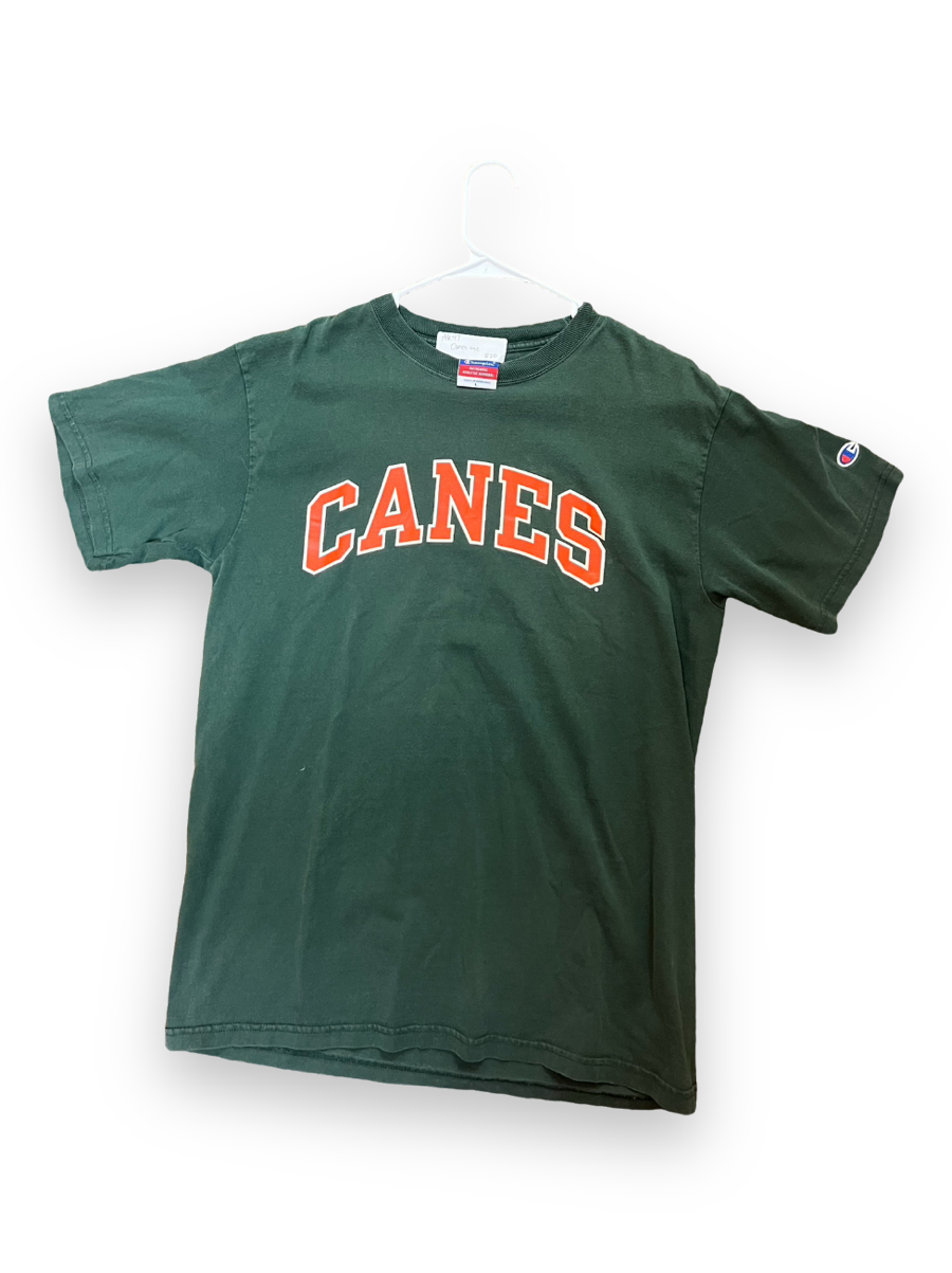 Miami Hurricanes T shirt (large)