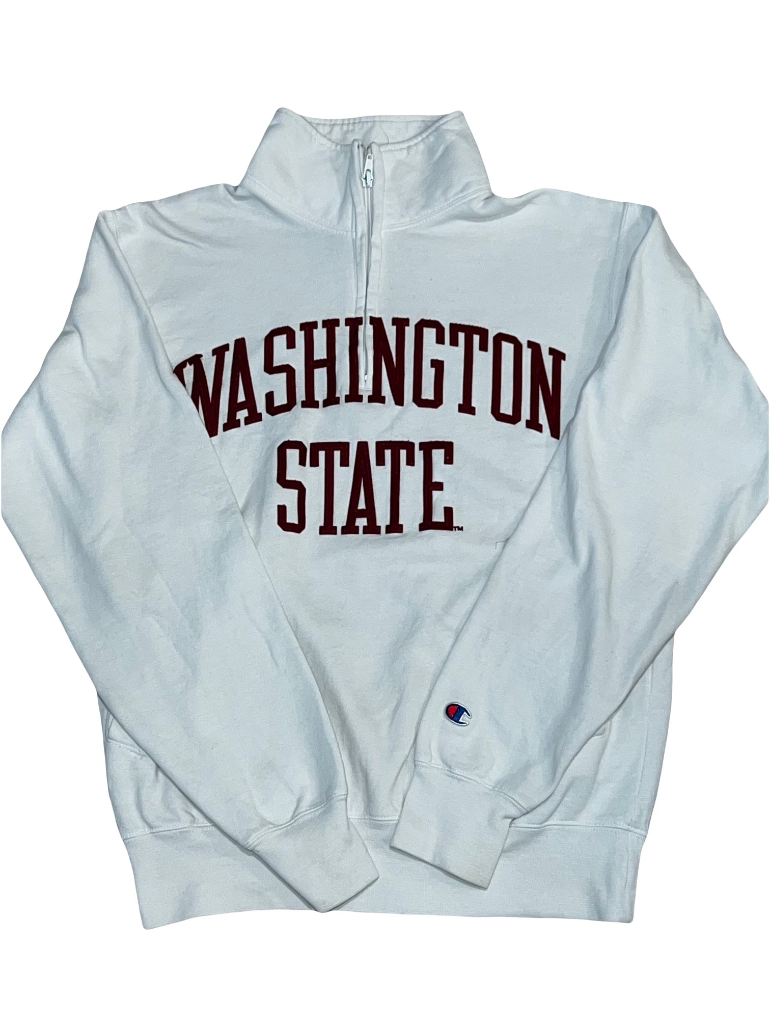 Washington State 1/4 zip sweatshirt (large)