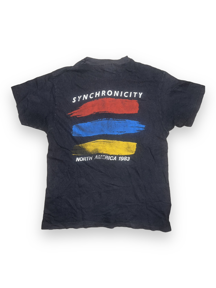 1983 Police “Synchronicity” North America Tour T shirt (large)